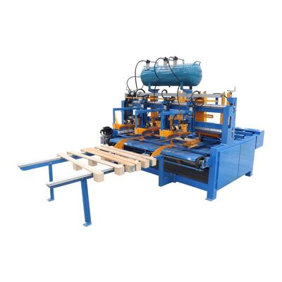 Máquina de fabricação de paletes de madeira de trabalho pesado com construção robusta e tecnologia de corte precisa para fabricação de paletes