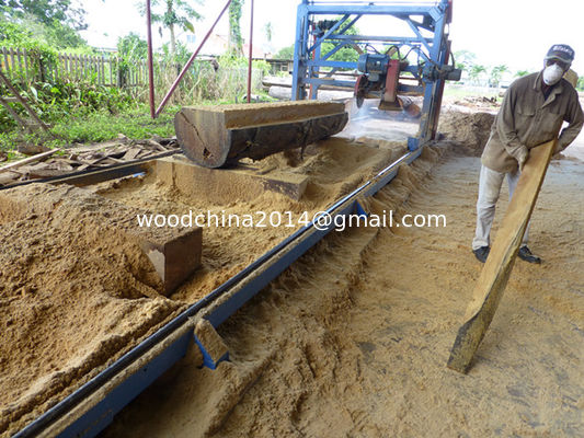 Log Cutting Saw Swing Twin Blade Sawmill Portable Circular Saw Mill Machine Dia 760mm