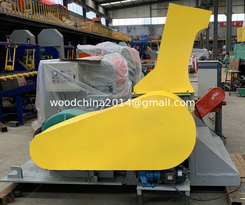 Pallet Grinding Chips Making Machine, Pallet Reclaiming Crusher with magnetic machine