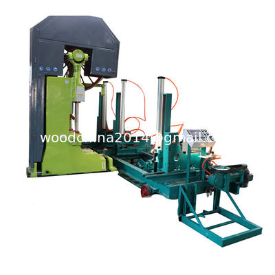 MJ329/MJ3212/MJ3210/MJ3310 wood vertical bandsaw mill with log carraige