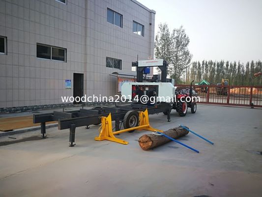 Diesel Log Bandsaw Mill Mobile Wood Mill Hydraulic Wood Band Sawmill For Timber