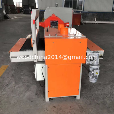 HW500 Máquina de Serra Infravermelha Pequena Multi Blade Rip Saw Machine Com Laser Positioning Single Shaft