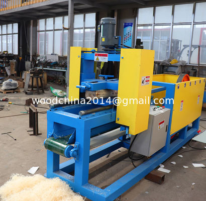 50-150 kg/hora Máquina de Fabricação de Lana de Madeira Máquina de Barbear Lana para Lança-fogo de Lana de Madeira