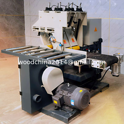 Máquina de Serra de Madeira de Banda Horizontal Multi-Heads Resaw Máquina de Cortar Serradora de Madeira