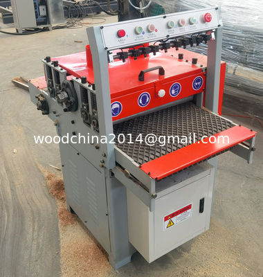 HW500 Máquina de Serra Infravermelha Pequena Multi Blade Rip Saw Machine Com Laser Positioning Single Shaft